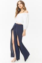 Forever21 Wide-leg Overlay Pants