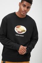 Forever21 Giving Thanks Graphic Sweatshirt