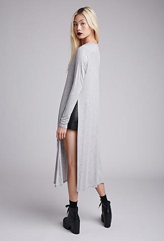 Forever21 Longline Side-slit Tunic