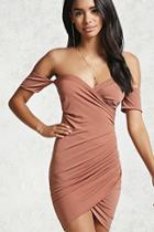 Forever21 Knit Ruched Dress