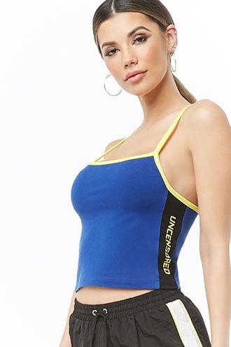 Forever21 Uncensored Graphic Cropped Cami