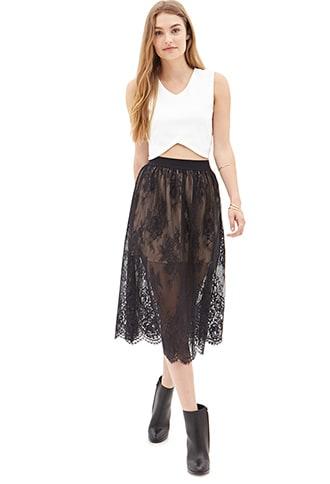 Forever21 Victorian Lace Skirt