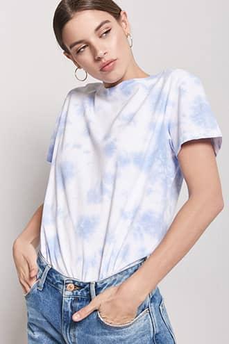 Forever21 Crystal Wash Tee