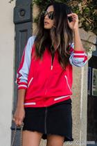 Forever21 Contemporary Colorblock Bomber