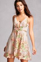 Forever21 Selfie Leslie Floral Tulle Dress