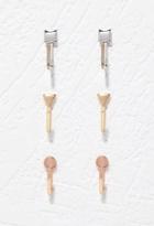 Forever21 Mixed Geo Ear Jacket Set
