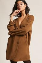 Forever21 Oversized Double-breasted Cardigan