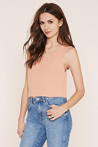 Forever21 Contemporary V-cut Top
