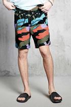 Forever21 Camo Print Swim Trunks