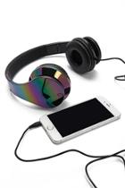 Forever21 Iridescent Oil-slick Headphones