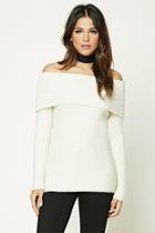 Forever21 Off-the-shoulder Sweater