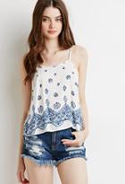 Forever21 Scarf Print Cami