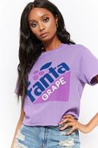 Forever21 Fanta Grape Graphic Tee