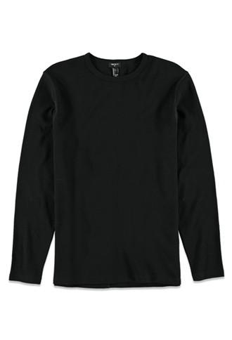 21 Men Men's  Crew Neck Thermal (black)