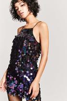 Forever21 Holographic Sequin Cami Dress
