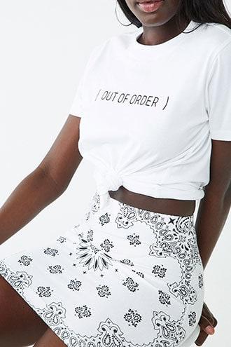 Forever21 Out Of Order Graphic Tee