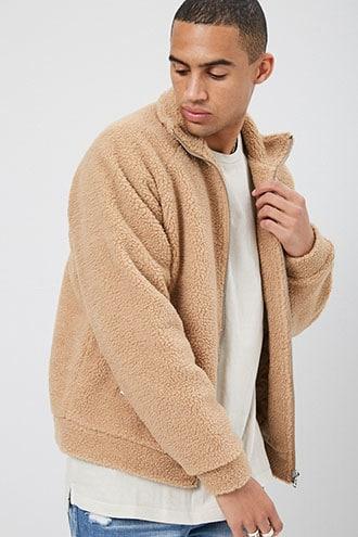 Forever21 Zip-up Fleece Jacket