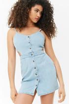 Forever21 Cutout Denim Dress