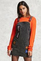 Forever21 Realness Patch Overall Dress