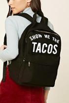 Forever21 Show Me The Tacos Backpack