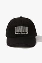 Forever21 Men Barcode Graphic Hat