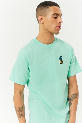 Forever21 Retrofit Pineapple Patch Tee
