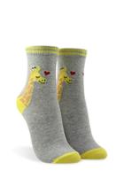 Forever21 Giraffe Graphic Crew Socks