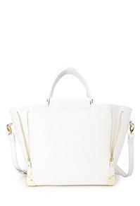 Forever21 Faux Leather Trapeze Bag