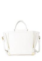 Forever21 Faux Leather Trapeze Bag