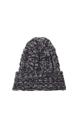 Forever21 Two-tone Fold-over Beanie