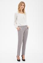 Forever21 Contemporary Creased-front Trousers