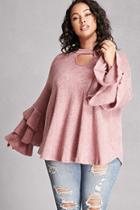 Forever21 Plus Size Faux Mohair Top