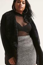 Forever21 Plus Size Faux Suede Coat