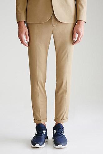 Forever21 Straight-leg Chino Trousers
