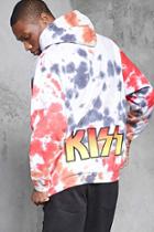 Forever21 Tie Dye Kiss Graphic Hoodie