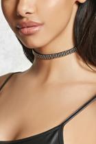 Forever21 Faux Leather Stud Choker