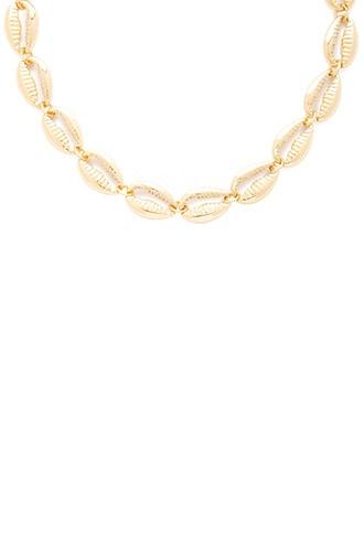 Forever21 High-polish Cowry Shell Necklace