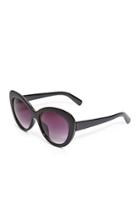 Forever21 Black & Grey Tortoiseshell Cat Eye Sunglasses