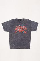 Forever21 Mineral Wash Spiderman Graphic Tee