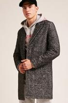 Forever21 Woolen Marled Peacoat