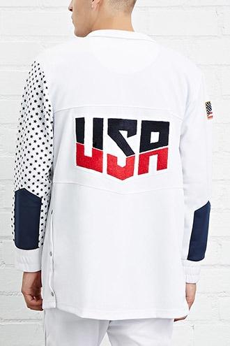 21 Men Men's  Entree Usa Athletic Jacket