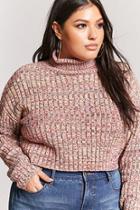 Forever21 Plus Size Cropped Turtleneck Sweater