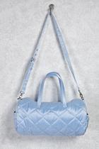 Forever21 Quilted Tube Duffle Bag