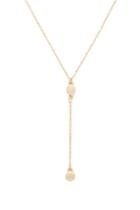 Forever21 Circle Drop Chain Necklace