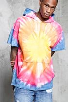 Forever21 French Terry Tie-dye Hoodie