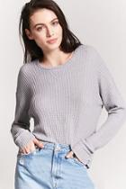 Forever21 Drop-shoulder Knit Top