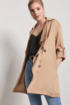 Forever21 Draped Double-breasted Jacket