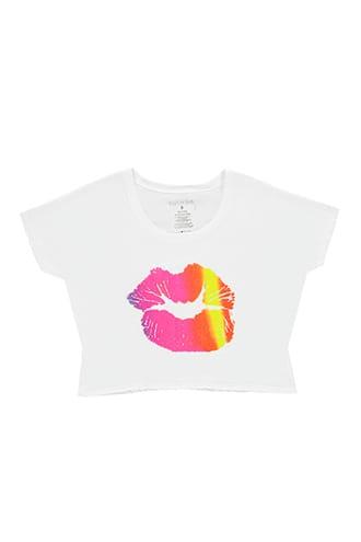 Forever21 Lip Graphic Tee