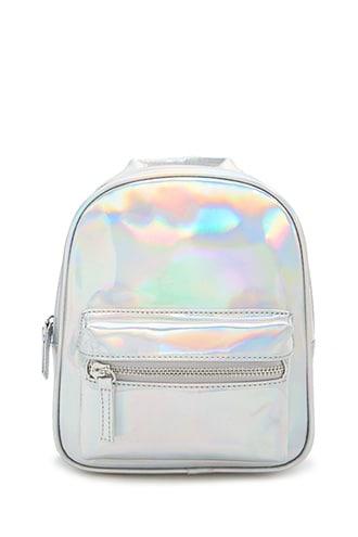 Forever21 Mini Iridescent Backpack