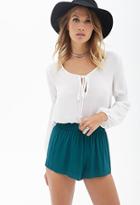 Forever21 Crepe Woven Shorts